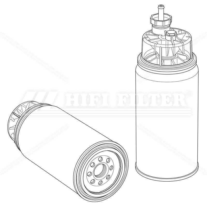 BRÄNSLE-/VATTENAVSKILJARE FILTER