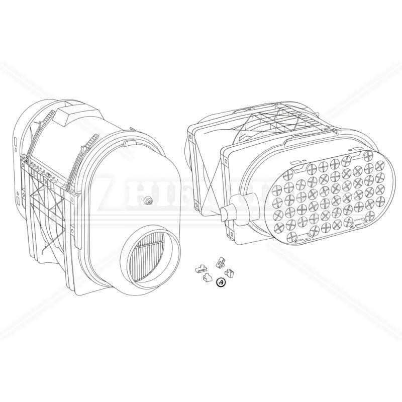 KOMPLETT LUFTFILTER