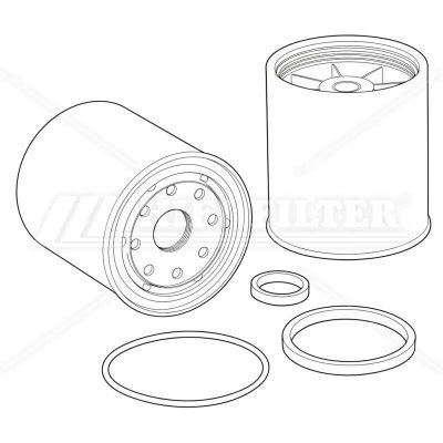 BRÄNSLE-/VATTENAVSKILJARE FILTER