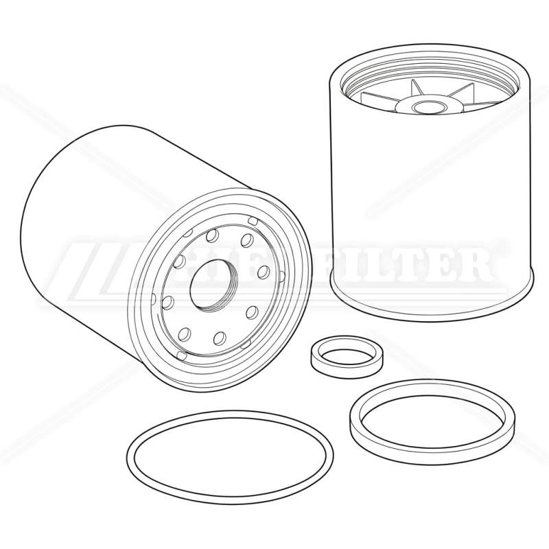 BRÄNSLE-/VATTENAVSKILJARE FILTER