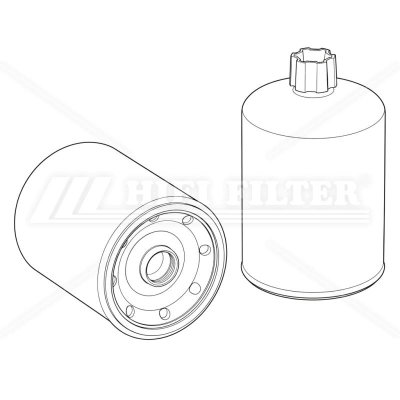 BRÄNSLE-/VATTENAVSKILJARE FILTER