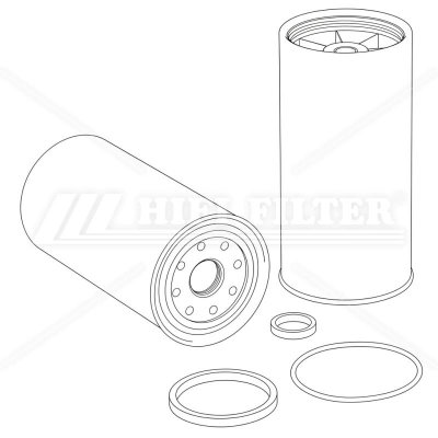 BRÄNSLE-/VATTENAVSKILJARE FILTER
