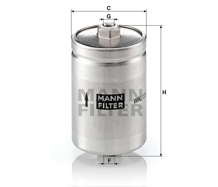 BRÄNSLEFILTER WK725