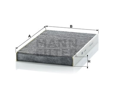 Hyttfilter (kol) CUK2952 Hyttfilter (kol) CUK2952