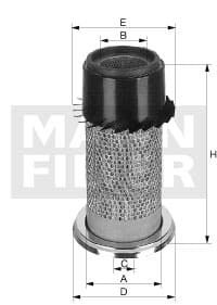 Luftfilter (Y) C28357 Luftfilter (Y) C28357
