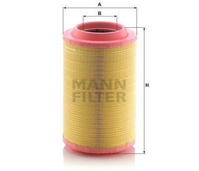 Luftfilter (Y) C25860/8 Luftfilter (Y) C25860/8