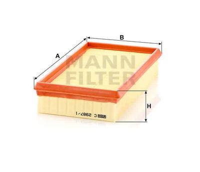 Luftfilter (Y) C2987/1 Luftfilter (Y) C2987/1