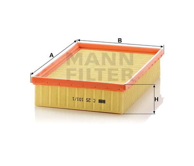 Luftfilter (Y) C25101/1 Luftfilter (Y) C25101/1
