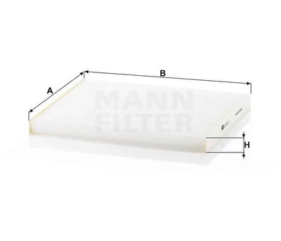 Hyttfilter CU26017