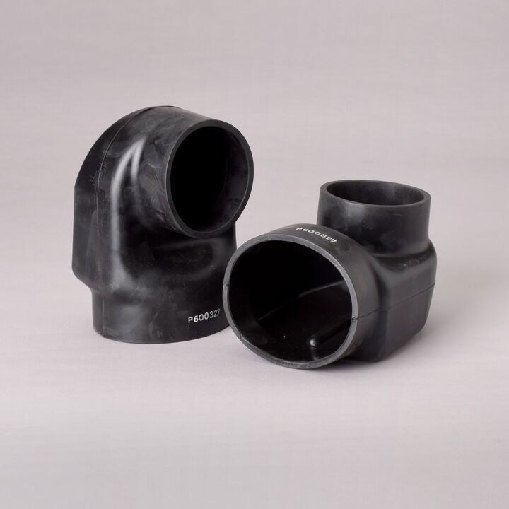 ELBOW. 90 DEGREE REDUCER. RUBBER COBRA ADAPTER