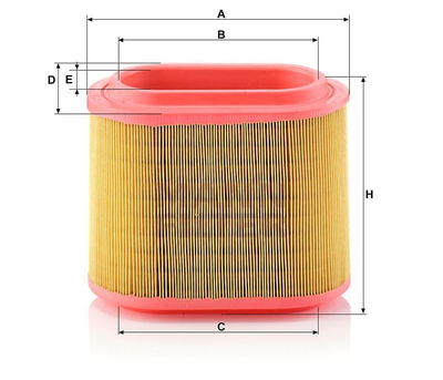 Luftfilter (Y) C24196 Luftfilter (Y) C24196