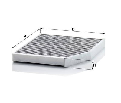 Hyttfilter (kol) CUK29007 Hyttfilter (kol) CUK29007