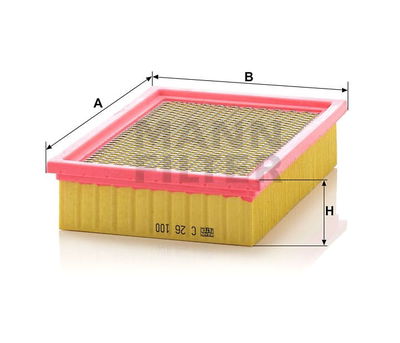 Luftfilter (Y) C26100 Luftfilter (Y) C26100