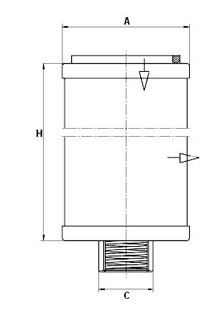Separatorfilter LE11003 Separatorfilter LE11003