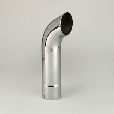 TAILPIPE. 4 IN (102 MM) ID X 18 IN (457 MM) CHROME