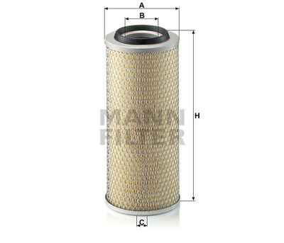 Luftfilter (Y) C15165/4 Luftfilter (Y) C15165/4