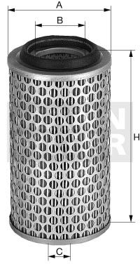 Luftfilter (Y) C42723 Luftfilter (Y) C42723