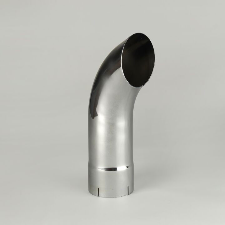 TAILPIPE. 5 IN (127 MM) ID X 18 IN (457 MM) CHROME