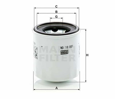 Hydraulfilter WD10001x Hydraulfilter WD10001x