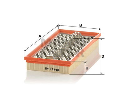 Luftfilter (Y) C33102 Luftfilter (Y) C33102