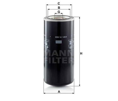 Bränslefilter WDK13145/2 Bränslefilter WDK13145/2