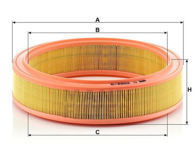 Luftfilter (Y) C3082/5 Luftfilter (Y) C3082/5