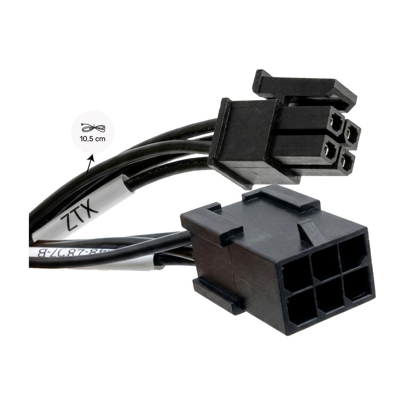 Balboa 6-pin (hona) till 4-pin (hane) adapter kabel till kontrollpaneler