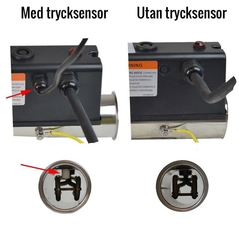 LX Heater H10-RS1 med tryckvakt och kontrollkabel - UTGÅTT