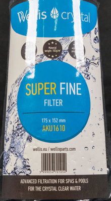 Spa Filter L 175 mm; YD 152 mm; Fin gänga YD 47 mm; Darlly SC809