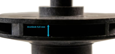 Aqua-Flo CMHP och FMVP impeller - 1.0 hk