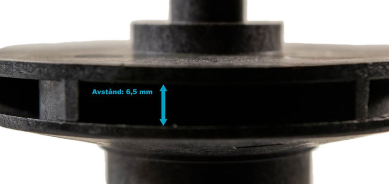 Aqua-Flo CMHP och FMVP impeller - 1.0 hk