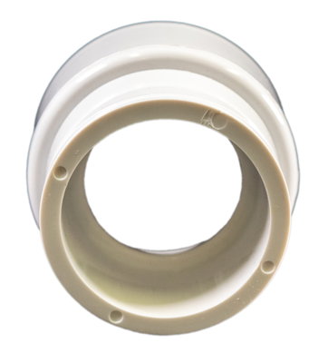 Övergång 63 mm till 50 mm (ho-ho) eller 63 mm till 2.0 tum 60.3 mm (ha-ho)