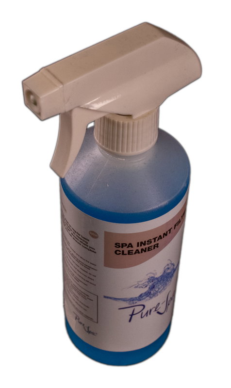 Pure-Spa, Direktverkande Filterrengöring, Spa Instant Filter Cleaner, 0.5 liter
