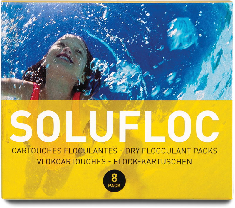 Melpool Solufloc, Flockningsmedel, 8 Tabletter