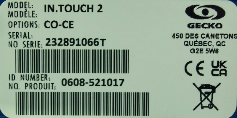 Gecko AeWare IN.Touch WiFi Interface Module