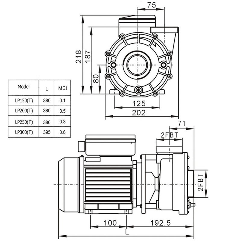 LX Whirlpool LP250
