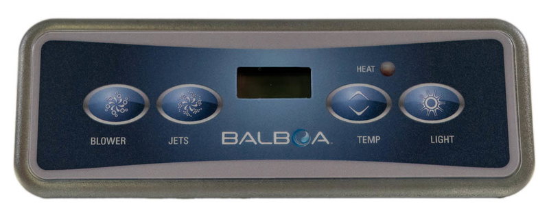 Balboa Styrpanel VL401 - Blower, Jets, Temp, Light - 54094