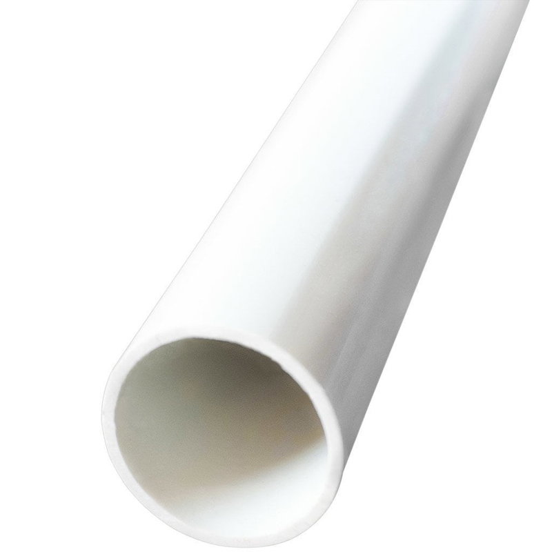 PVC-rör 1.5 tum 1 m (YD 48 mm, ID 43 mm)