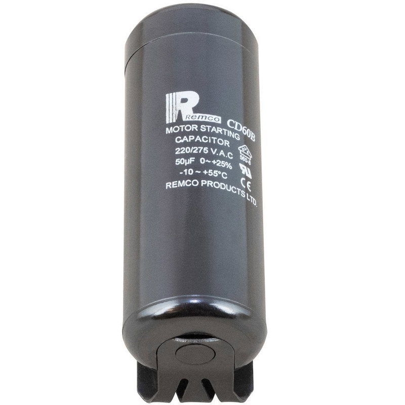 Kondensator 50-63µF (utan sladd), L 100 mm x Ø 50 mm