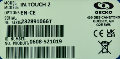 Gecko AeWare IN.Touch WiFi Interface Module