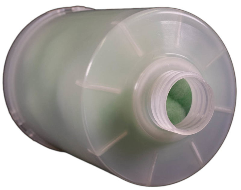 Filter tank med grov gänga