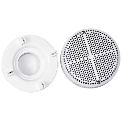 Botten dränering, Super Hi-Flo Suction, Vit, 5.0 tum (Waterway)
