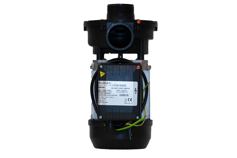 Balboa / ITT HydroAir HA460, 1.7hk, 1 växel, insug centrerat