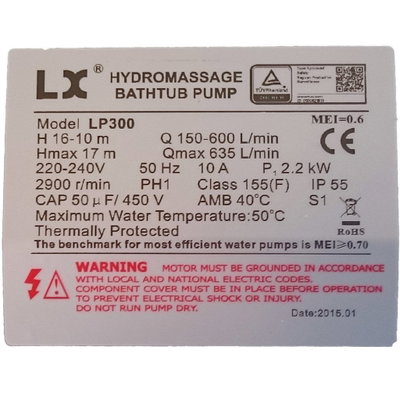 LX Whirlpool LP300