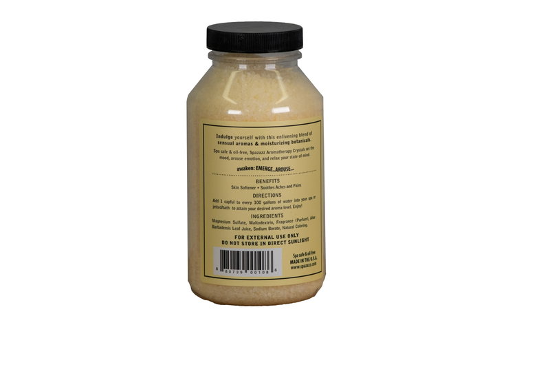 Spazazz Beads Lime/Kokos, 22oz / 650 ml, Aromterapi - UTGÅTT