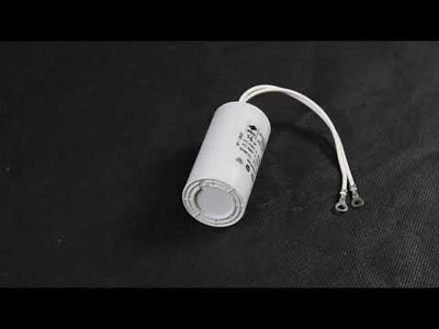 Kondensator 16µF (med sladd), L 69 mm x Ø 35 mm