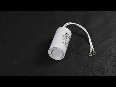 Kondensator 16µF (med sladd), L 69 mm x Ø 35 mm