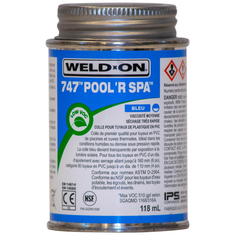 747 Pool 'R Spa - Lim 118 ml (Weld-On)