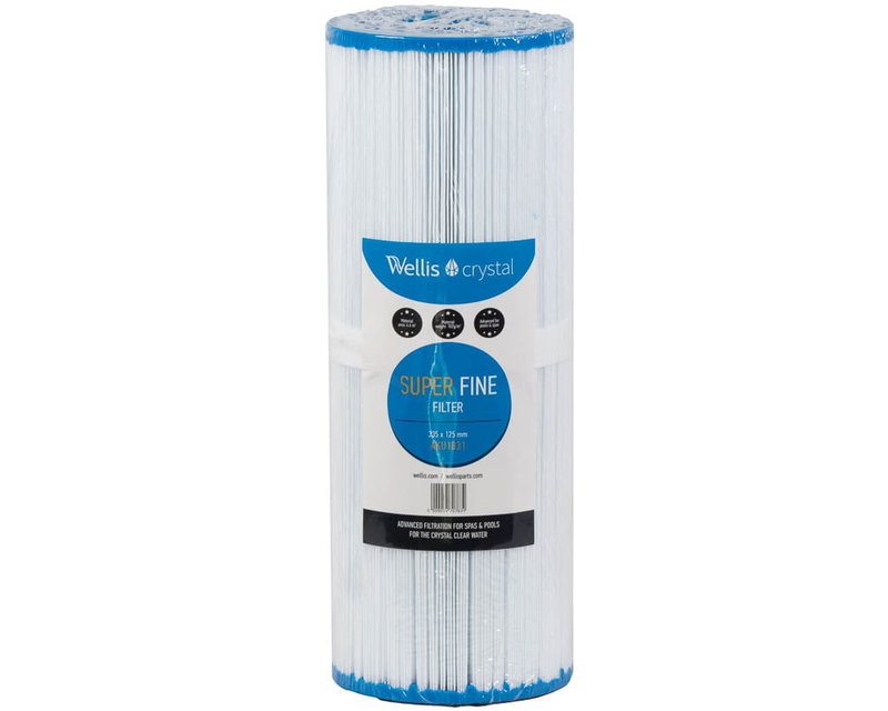 Spa Filter 337 x 124 white (no thread)