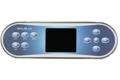 Balboa Styrpanel TP700 - Jets1, Jets2, Jets3, Light, Aux, Up, Down, Right, Left, OK - 57280